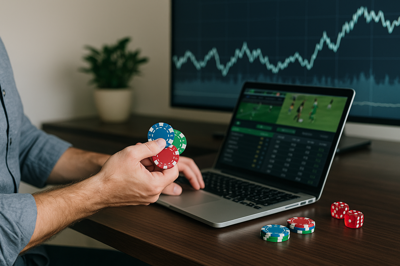 Andamento astratto di quote live che variano rapidamente in base al ritmo di gioco