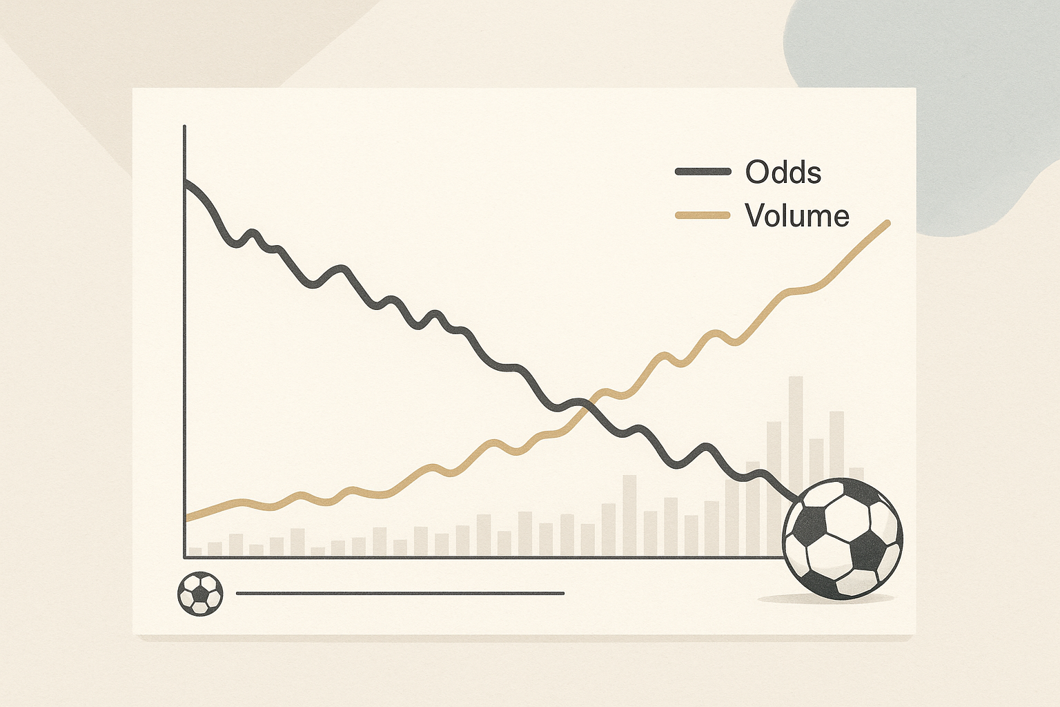 Andamento di quote e volumi nel mercato delle scommesse durante un grande evento calcistico