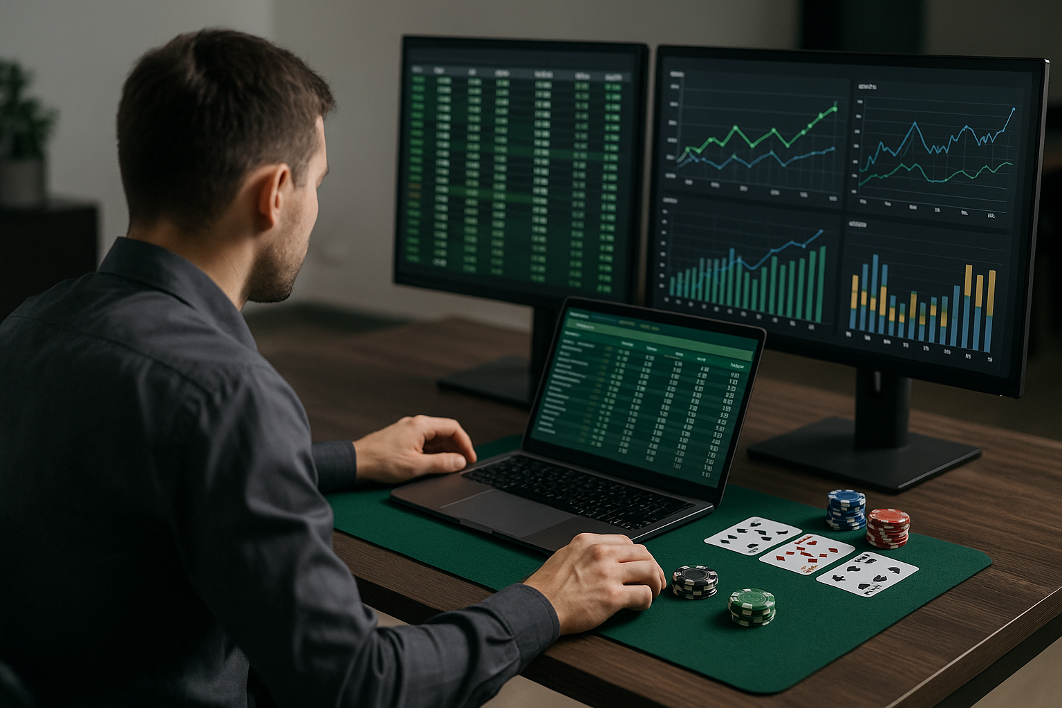Analisi dati e grafici usati per stimare probabilità e formare le quote nelle scommesse