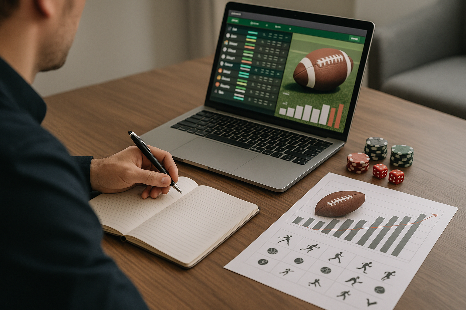 Analisi di quote e statistiche per scommesse su sport americani