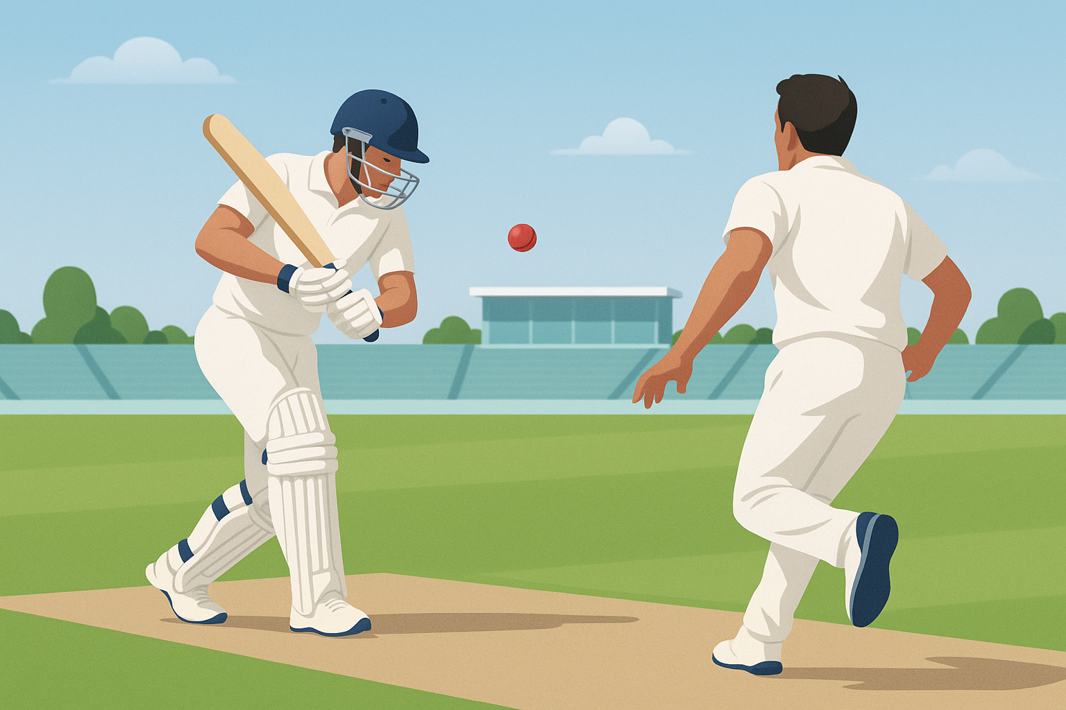 Schema informativo su scommesse e mercati del cricket con elementi di partita in campo