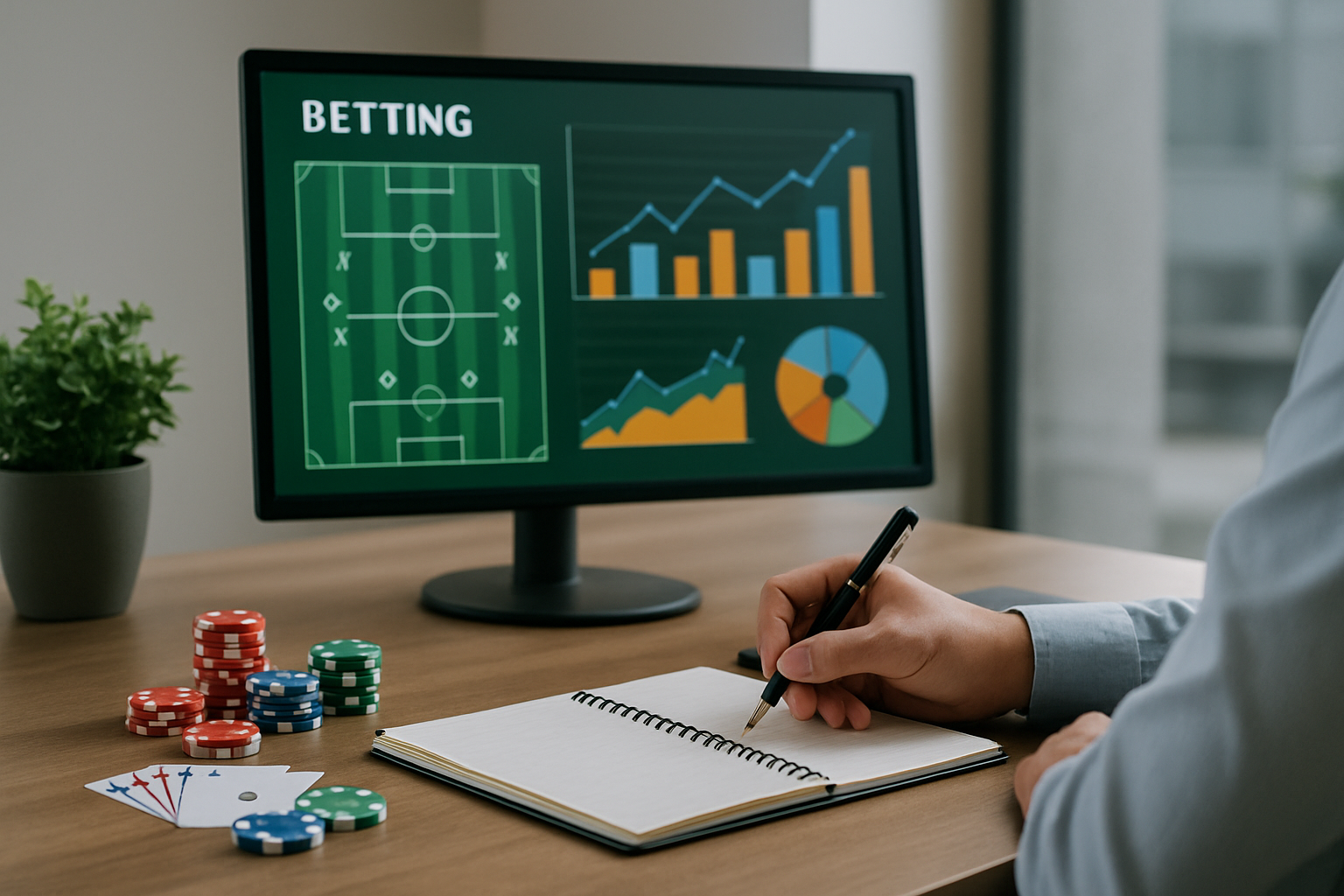 Analisi statistica delle scommesse sportive con grafici e appunti