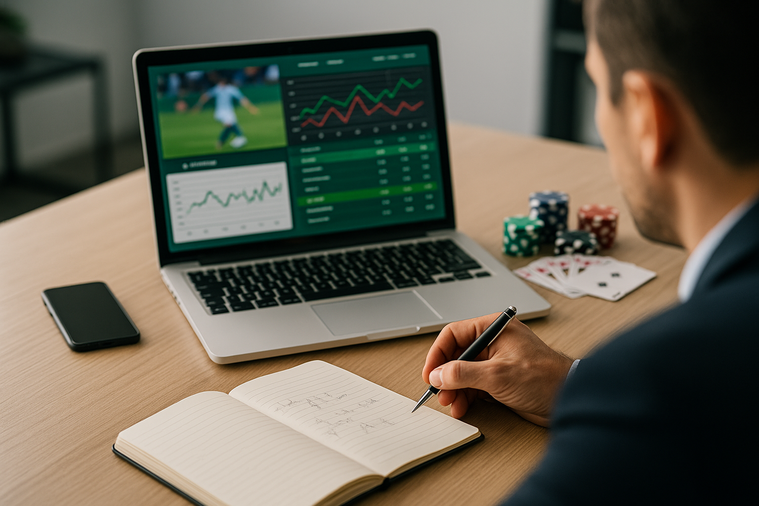 Analisi professionale delle scommesse in tempo reale con dati e appunti